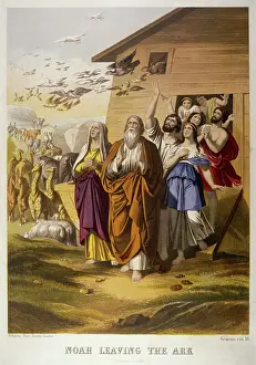 Receded: NOAH LEAVES THE ARK
