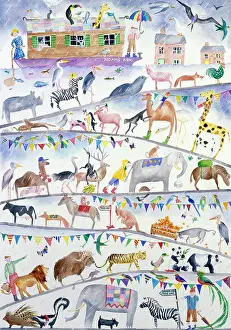 Noahs Ark " elephants, tiger, lion, etc