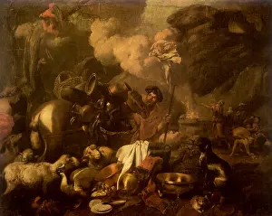 Castiglione: Noah's Sacrifice, by Castiglione