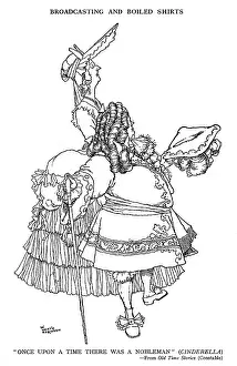 Haughty: Nobleman, illustration by William Heath Robinson
