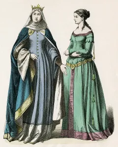 Resembles: NOBLEWOMAN OF C14TH