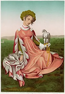 Hawking: NOBLEWOMAN AND HAWK