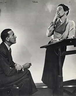 Calthrop: Noel Coward and Gladys Calthrop, 1937