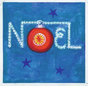 Baubles: Noel ? design with Christmas ball