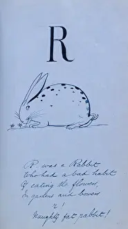 The Ashmolean Museum: Nonsense Alphabet - R