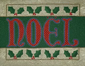 Gail: Nool ' embroidered Nool with holly