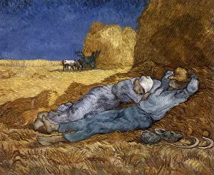 Toil: Noon - Rest from Toil, by Van Gogh
