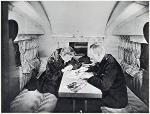 Nora: Nora Swinburne selecting an Eccles caravan