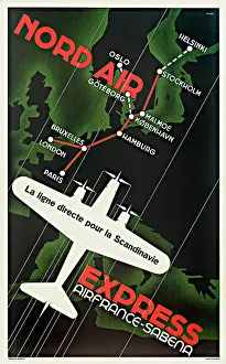 Routes: Nord Air Express Poster