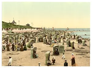Norderney: Norderney, life on the beach, Germany