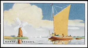 Broads: NORFOLK BROADS/CIG CARD