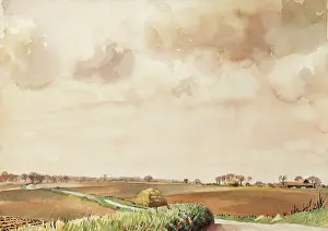 Haystack: Norfolk landscape