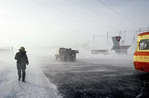 Snowstorm: Norilsk views, 1982