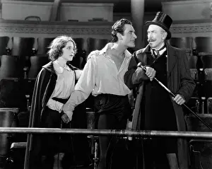 Slapped: Norma Shearer - John Gilbert - Tully Marshall