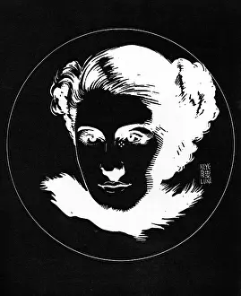 Keye: Norma Shearer by Keye Luke