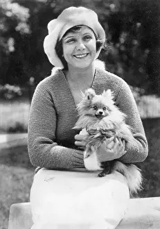 Talmadge: NORMA TALMADGE/DOG