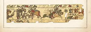 William Mossman: The Norman army routs the Saxon infantry at the