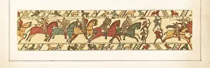 William Mossman: The Norman cavalry and archers attack the English