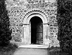 Disrepair: Norman doorway