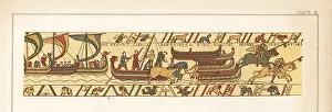 Pevensey: The Norman flotilla under William, Duke of Normandy