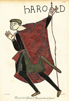 Norman messenger bringing news of Harold before