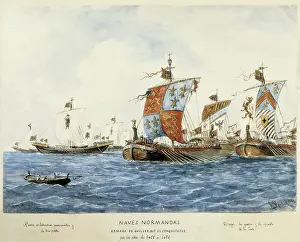 Norman ships of William I the Conqueror (11th