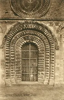 Chevron: The Norman West Door at Iffley Church