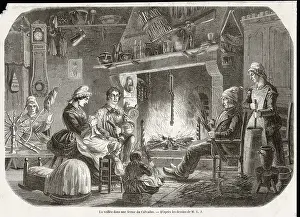 Calvados: Normandy Peasants 1856