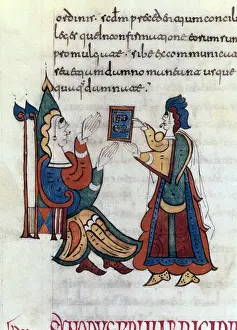 Mozarabic: Norms codex (9th c.). Mozarabic monks. 1872