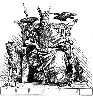 Odin: The Norse god Odin