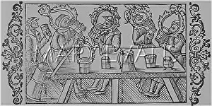 Norsemen: NORSEMEN DRINKING 1555