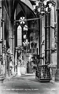 Ambulatory: North Ambulatory of Westminster Abbey