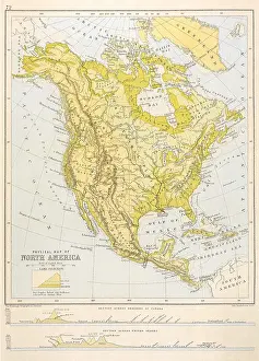 Bartholomew: North America 1892