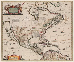 1653: North America and Islands 1653