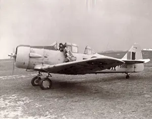Harvard: North American Harvard IIB, FS886, of the RAF