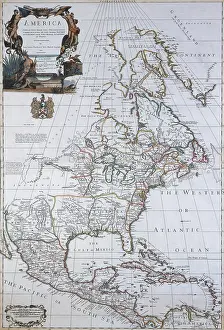 Greenland: North American Map, 1710