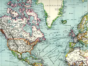 North Atlantic Trade Routes
