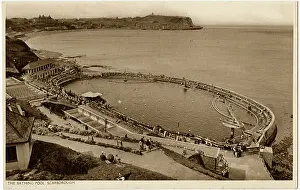 Aug16: The North Bay Bathing Pool, Scarborough, North Yorkshire