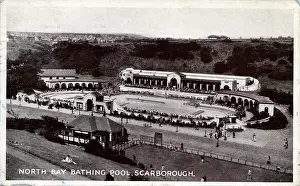 Scarborough: North Bay Bathing Pool, Scarborough, Yorkshire
