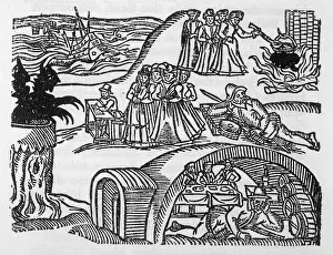 Wrecking: North Berwick Witches casting spells