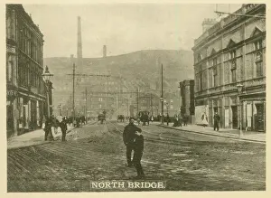 Tramlines: North Bridge, Halifax, Yorkshire