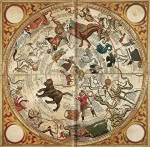 Planisphere: North Celestial Planisphere
