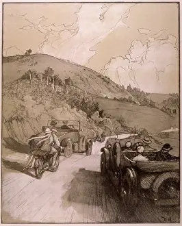Overtaking: IN THE NORTH DOWNS
