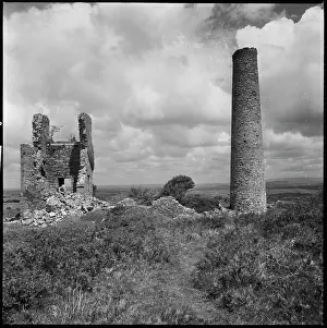 Jenkin: North east engine house - Wheal Jenkin Mine