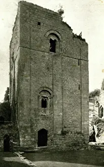 Goodrich: North side of Keep, Goodrich Castle, Herefordshire