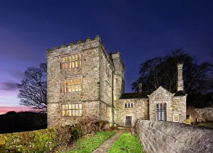 Lees: North Lees Hall from the south-east