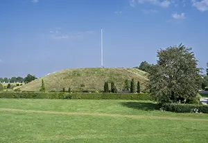 Viking: North Mound, Jelling Royal Necropolis, Jutland, Denmark