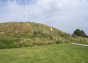 Viking: North Mound, Jelling Royal Necropolis, Jutland, Denmark