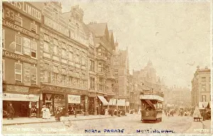Nottinghamshire: North Parade, Nottingham, England