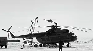 Repair: North Pole 28 drifting ice station
